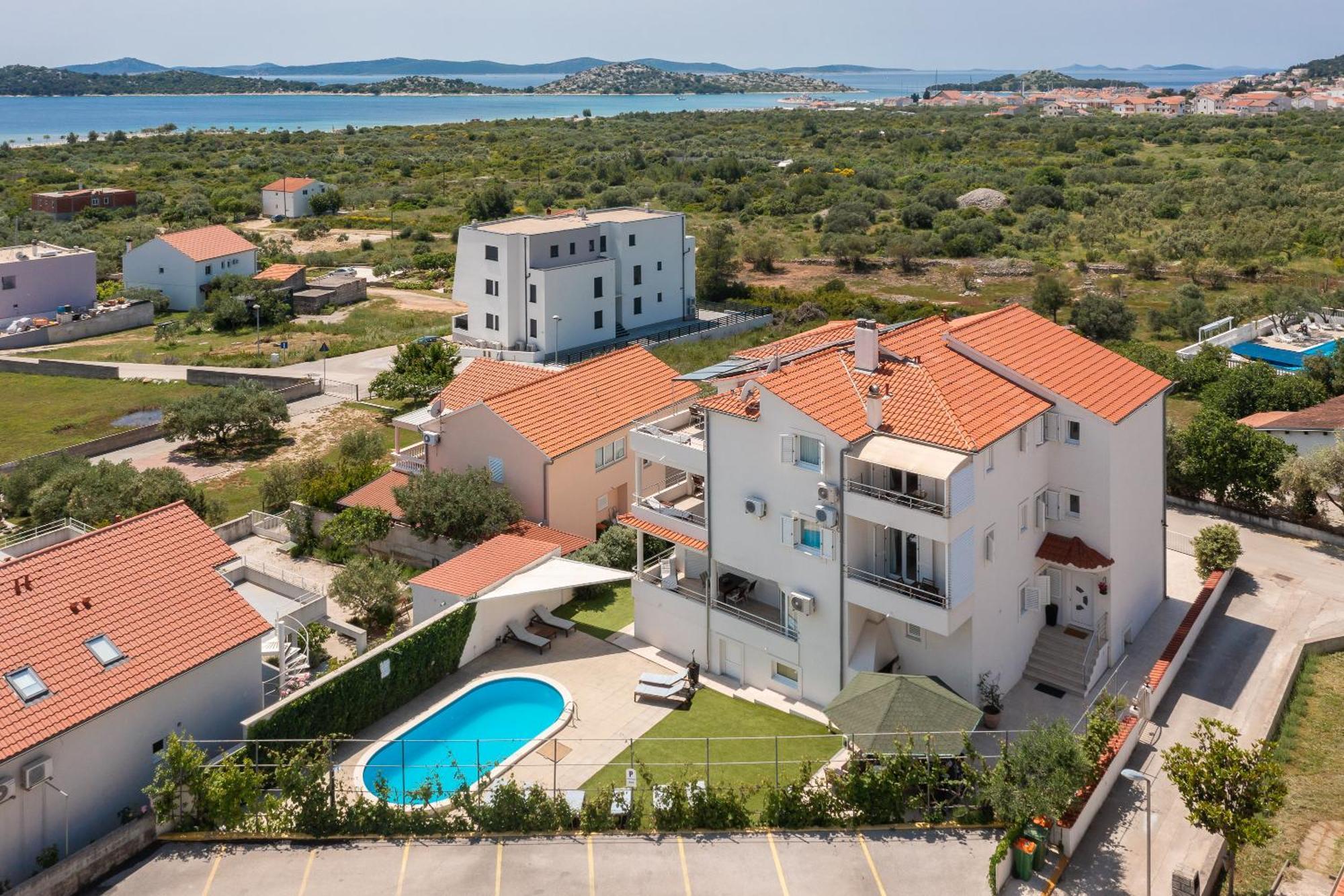 Sea View Apartments Tihi II Vodice Esterno foto